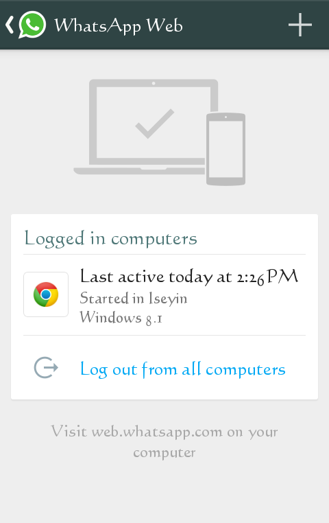 whatsapp on your PC whatsapp on your PC