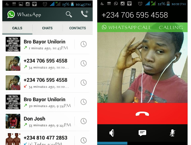 whatsapp voice call feature whatsapp voice call feature