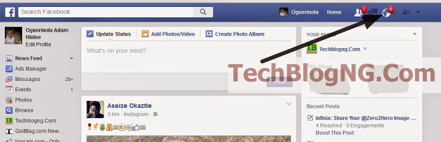 Click Notification Icon How to Stop Facebook Notifications