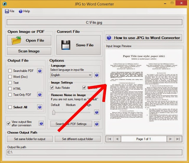 How to Convert JPG Files to Word Files How to Convert JPG Files to Word Files