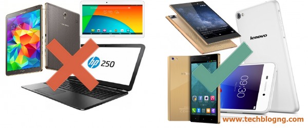 smartphones vs laptop PC