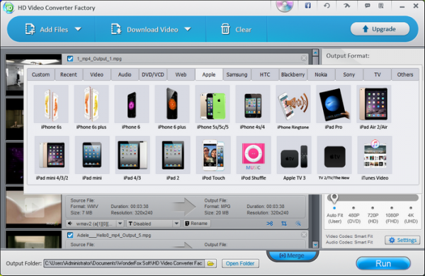 HD Video Converter Factory Pro