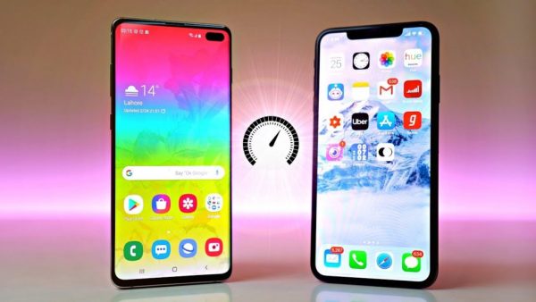 GalaxyS10+ vs iPhone Xs max