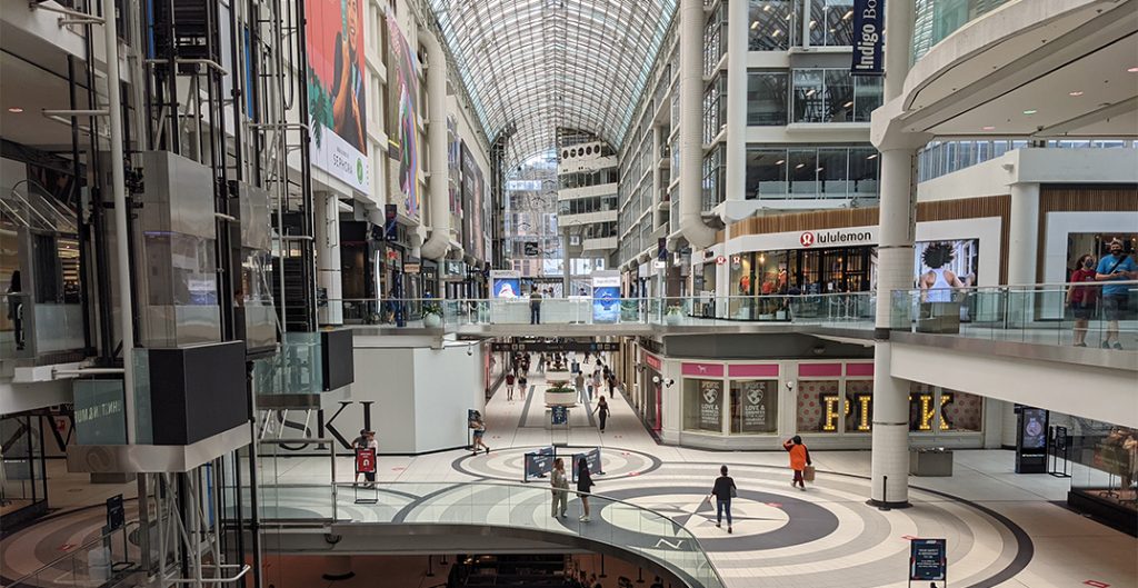 Toronto Eaton Center - Toronto attractions