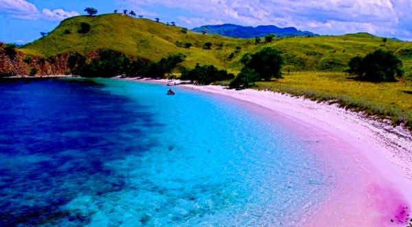 Tangsi sand Beach of Lombok, Indonesia