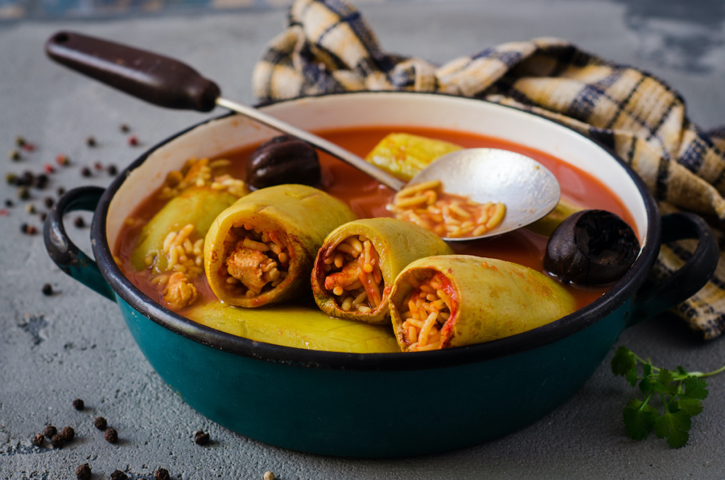 Kousa Mahshi - popular qatar foods