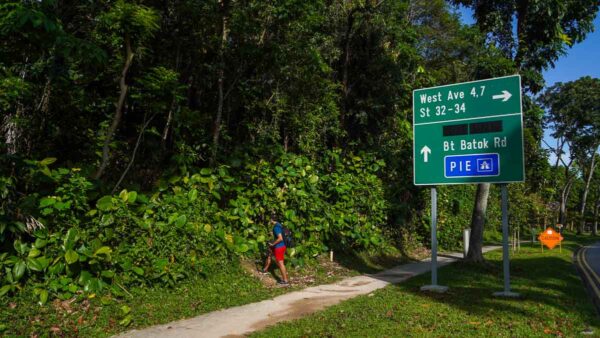 Bukit Batok Hill in Singapore