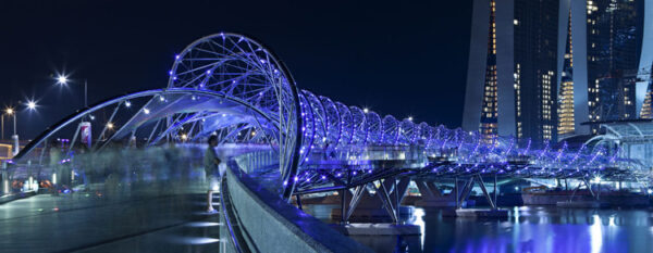 Helix Bridge, Singapore