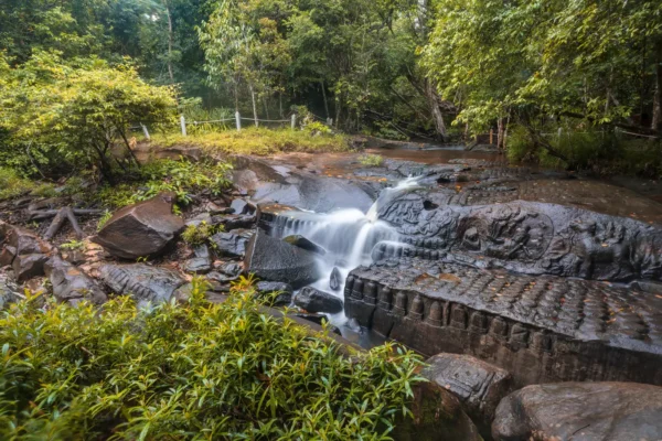 Kbal Spean River in Siem Reap, Cambodia