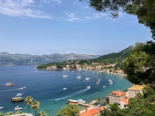 Lopud Island in Dubrovnik, Croatia