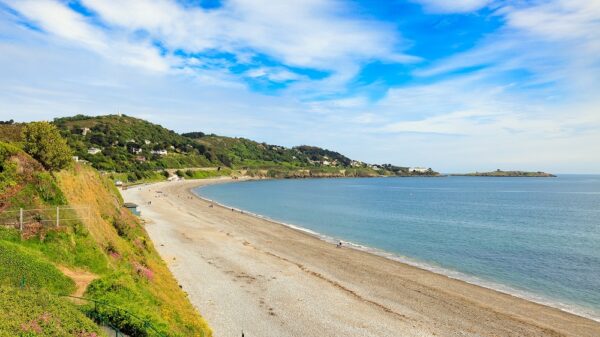 Killiney Beach in Dublin