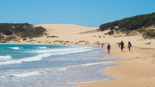 Playa de Bolonia in Cordoba, Spain