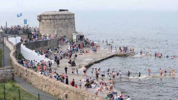 Seapoint Beach in Dublin