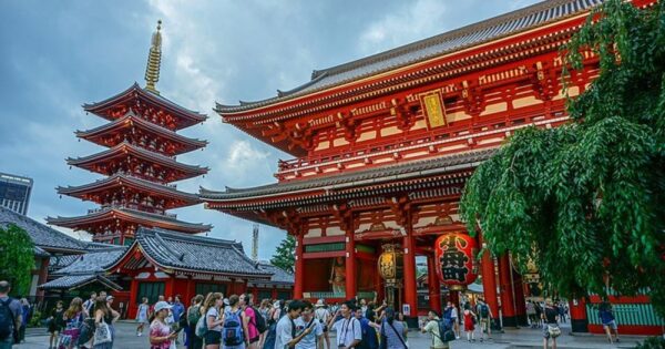 Senso-ji Temple in Tokyo
