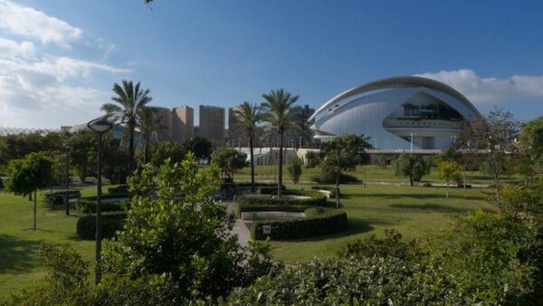 Turia Gardens in Valencia