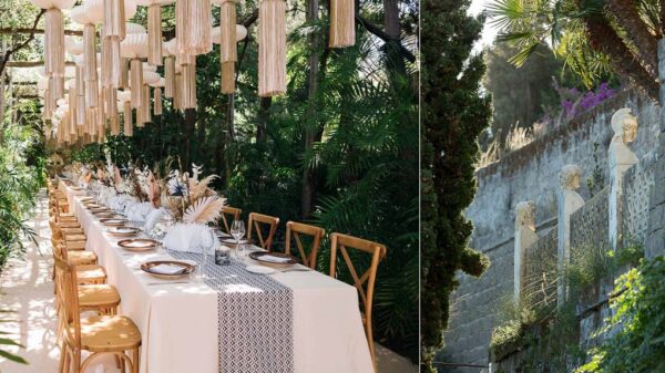 Villa Astor wedding venue in italy