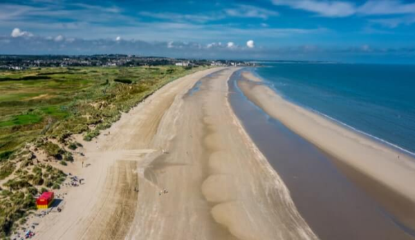 Portmarnock Beach in Dublin