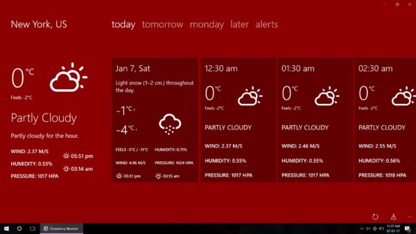Strawberry Weather