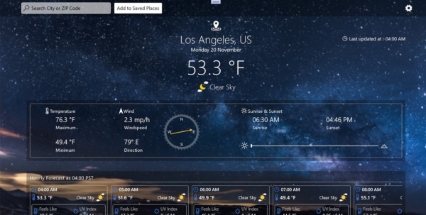 Best Weather Apps For Windows 10 Laptops & PCs