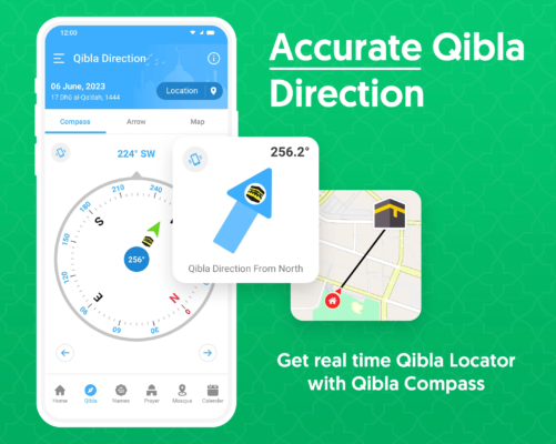 Qibla Compass - Find Direction