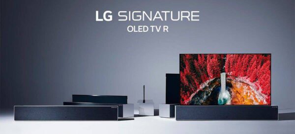 LG Signature OLED R TV